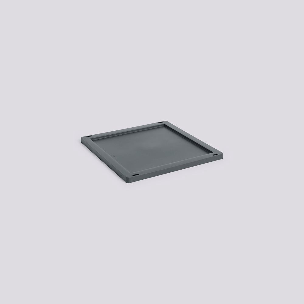 HAY Colour Crate Square / Cube Medium deksel charcoal