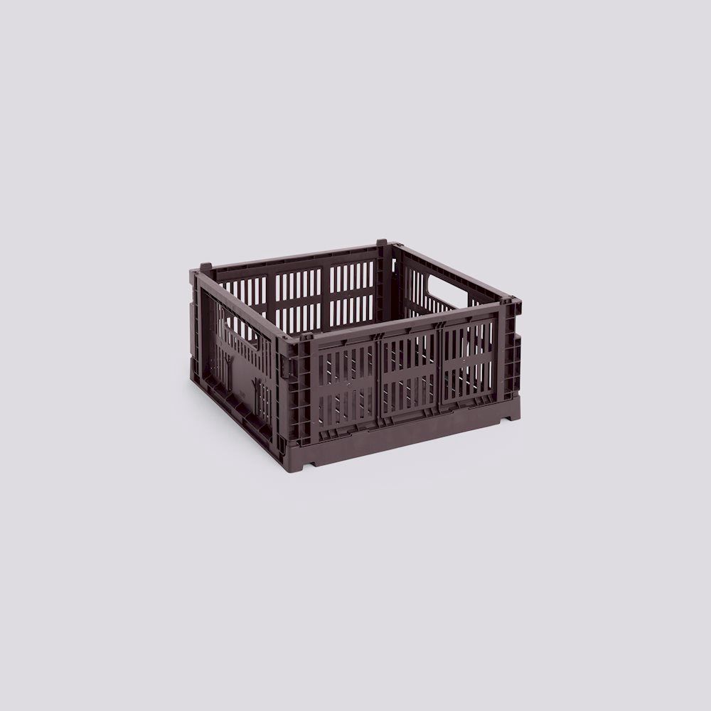 HAY Colour Crate Square opbergkrat bordeaux