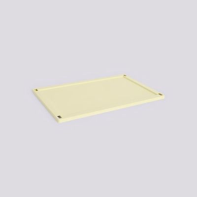 HAY Colour Crate Large deksel light yellow