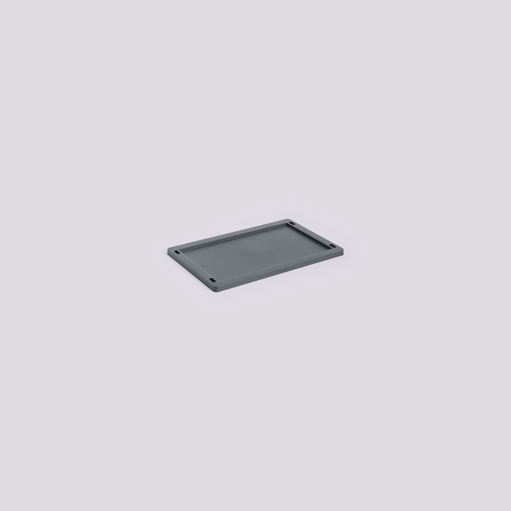 HAY Colour Crate Small deksel charcoal