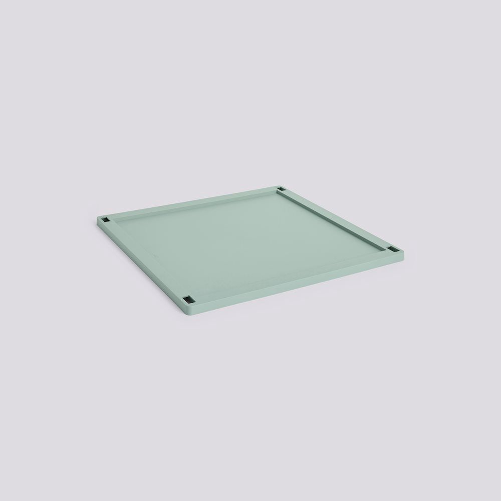HAY Colour Crate Square deksel large sage green