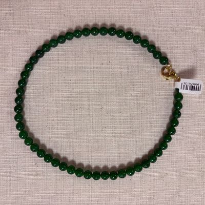 FUSHI kralenketting groen