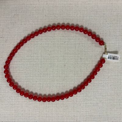 FUSHI kralenketting rood
