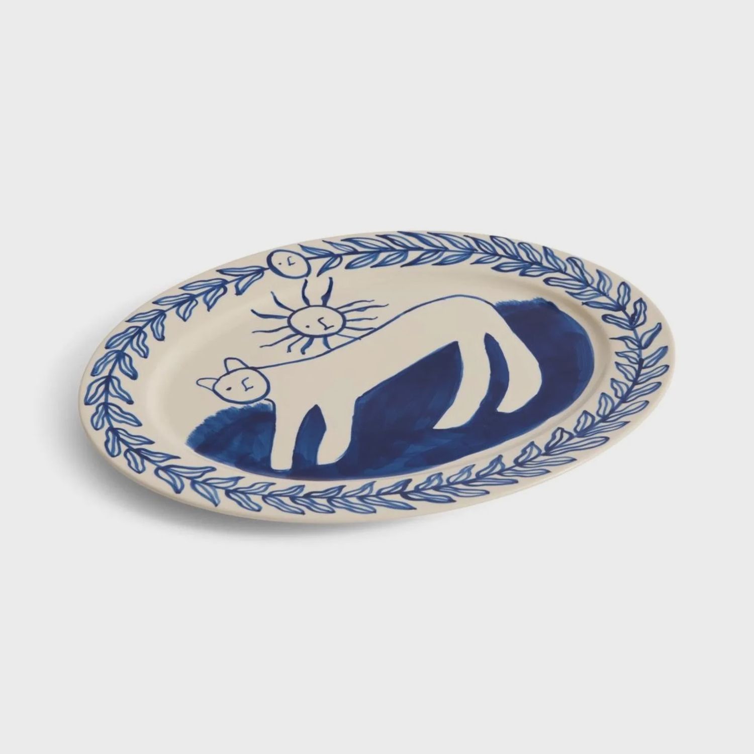 HAY LA PITTURA Oval Serving Patter Charlotte