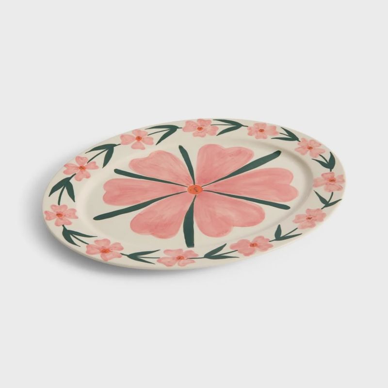 HAY LA PITTURA Oval Serving Platter Josephine
