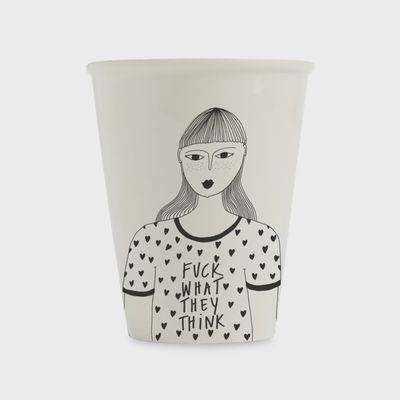 HELEN B beker F*ck What They Think 220ml