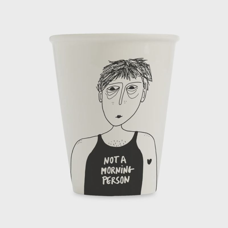 HELEN B beker Not A Morning Person 220ml