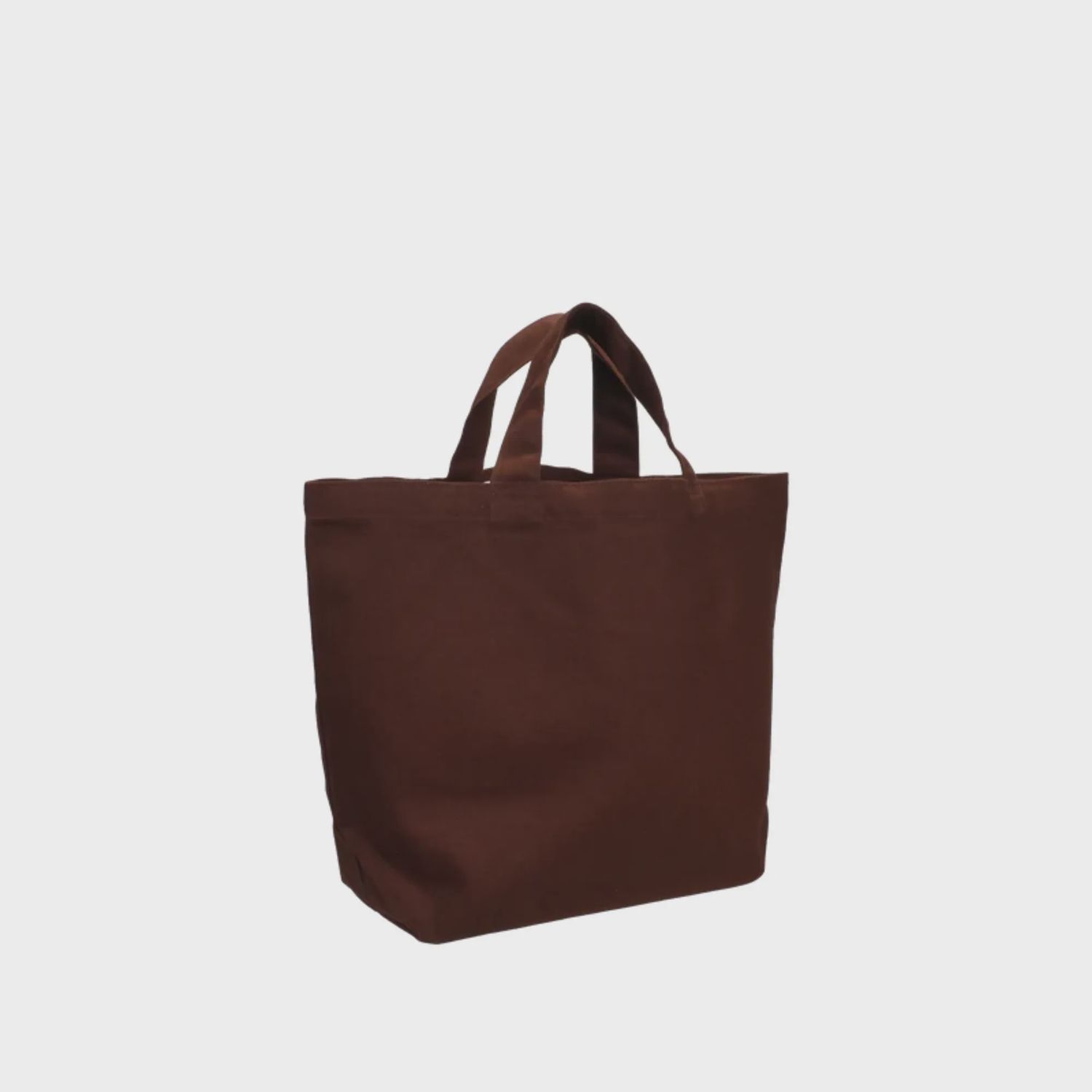 Tote Bag mini katoen walnut