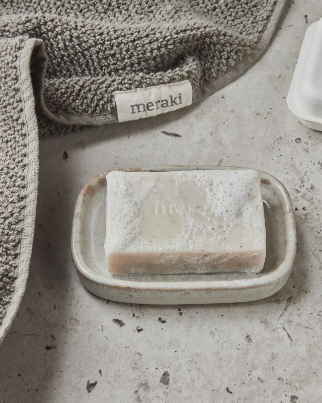 MERAKI Soap bar sesame scrub
