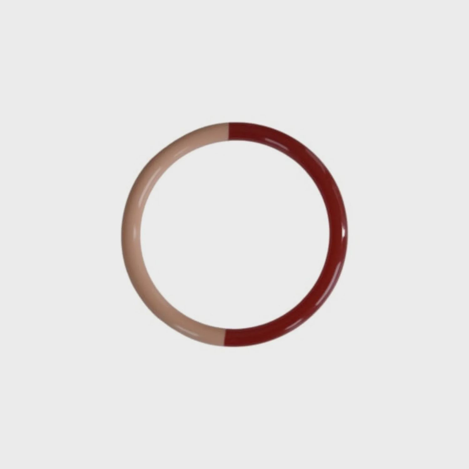 BYBJOR Duo Color Bangle armband poppy &amp; blush