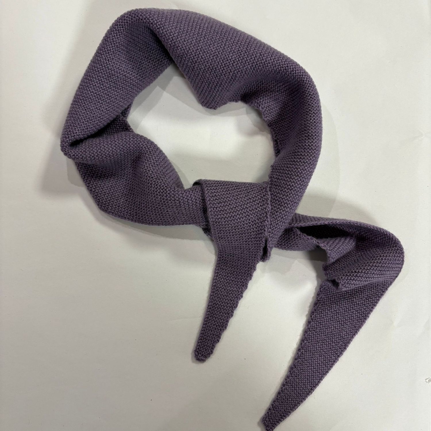 BYBJOR Mini Scarf Wool lila