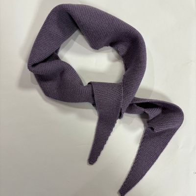 BYBJOR Mini Scarf Wool lila
