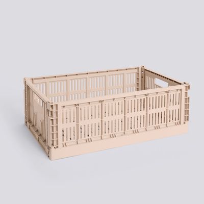 HAY Colour Crate Large opbergkrat powder