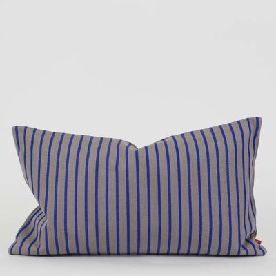 A WORLD OF CRAFT Laura kussenhoes grijs-blauw30x50cm