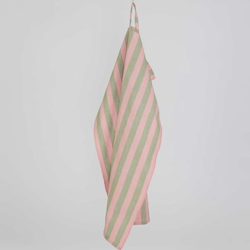 A WORLD OF CRAFT Martina handdoek coral-beige