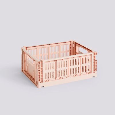 HAY Colour Crate Medium opbergkrat powder