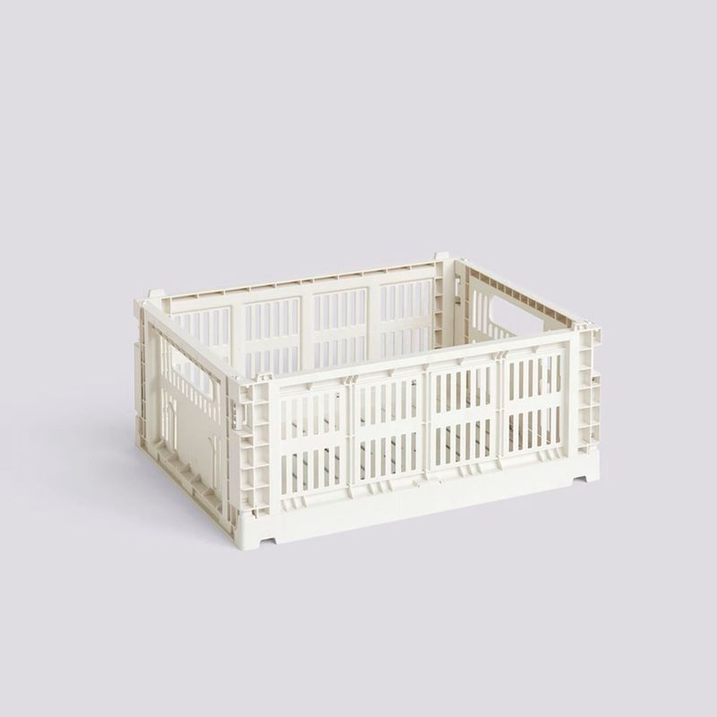 HAY Colour Crate Medium opbergkrat off-white