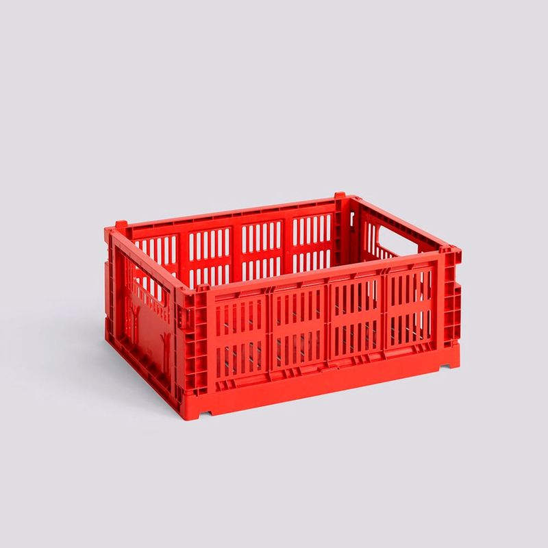 HAY Colour Crate Medium opbergkrat red