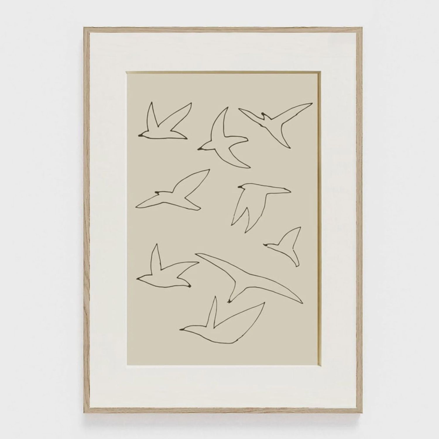 ESTHER SCHUIVENS Freedom Birds poster 30x42cm