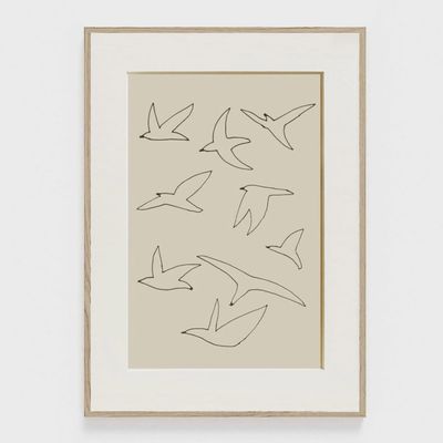 ESTHER SCHUIVENS Freedom Birds poster 30x42cm