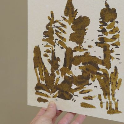 ESTHER SCHUIVENS Forest Touch poster 30x42cm