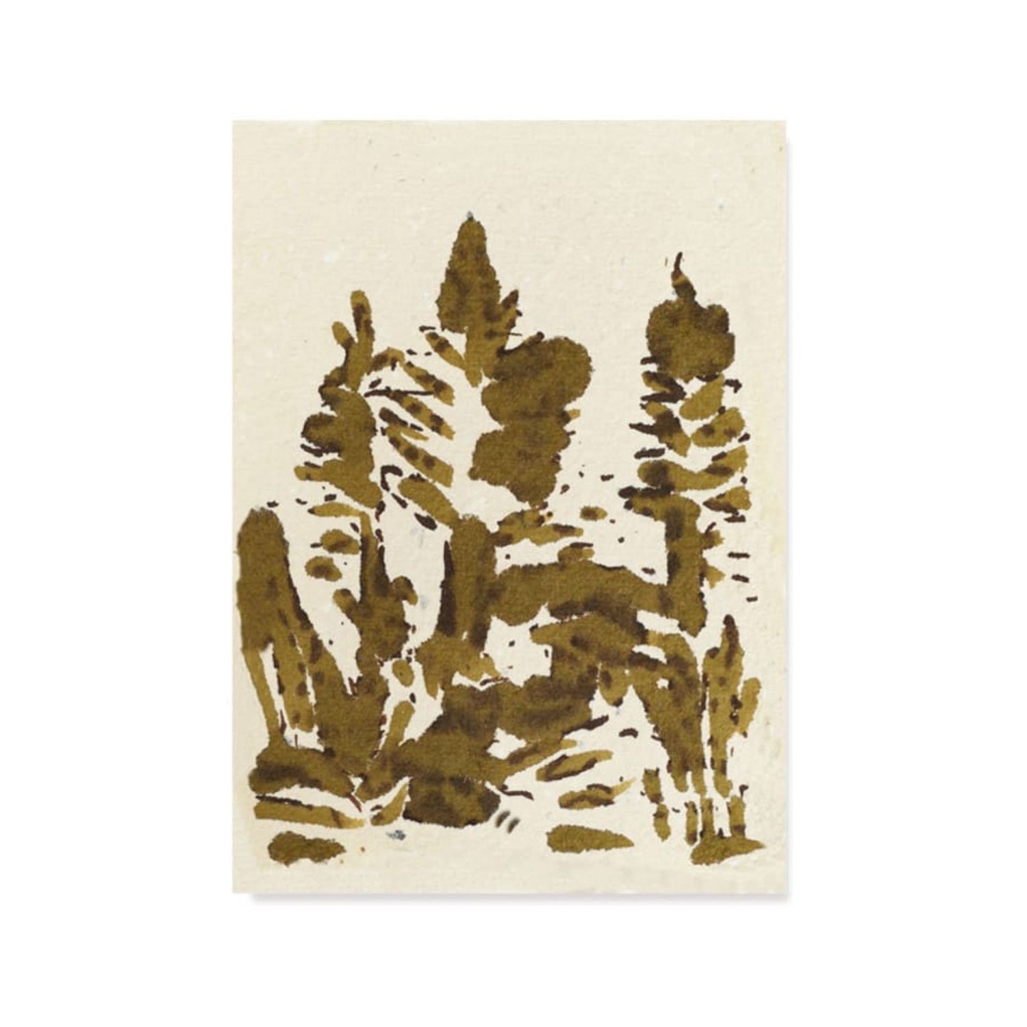 ESTHER SCHUIVENS  Forest Sketch postcard 10x15cm