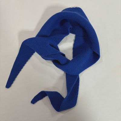 BYBJOR Mini Scarf Wool cobalt