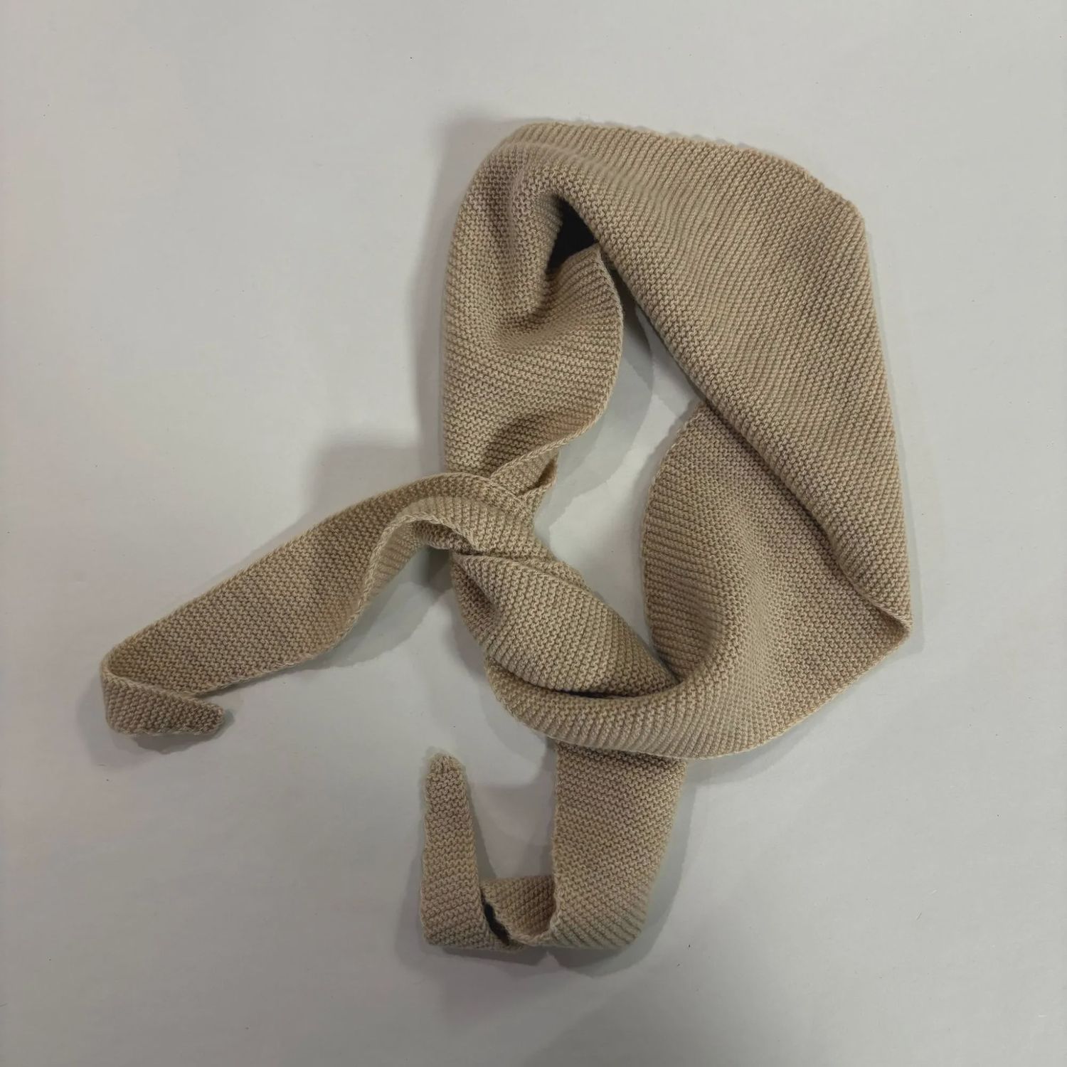 BYBJOR Mini Scarf Wool sand