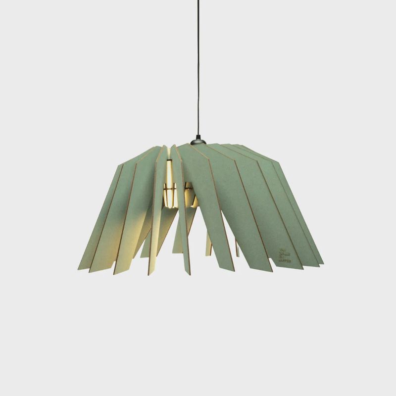 VAN TJALLE &amp; JASPER Vesper hanglamp Dirty mint