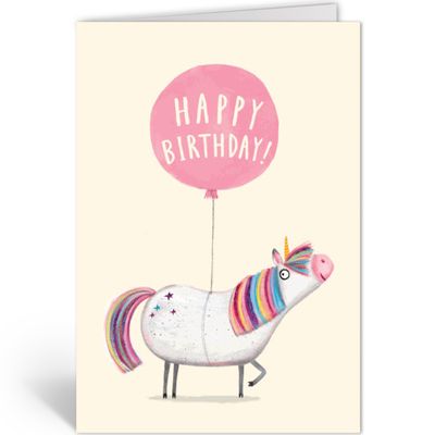Postcard Bd Unicorn