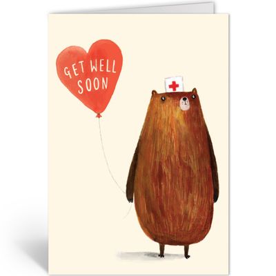 Postcard  Get Well Soon