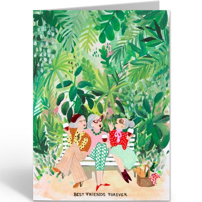 Postcard Friends Forever