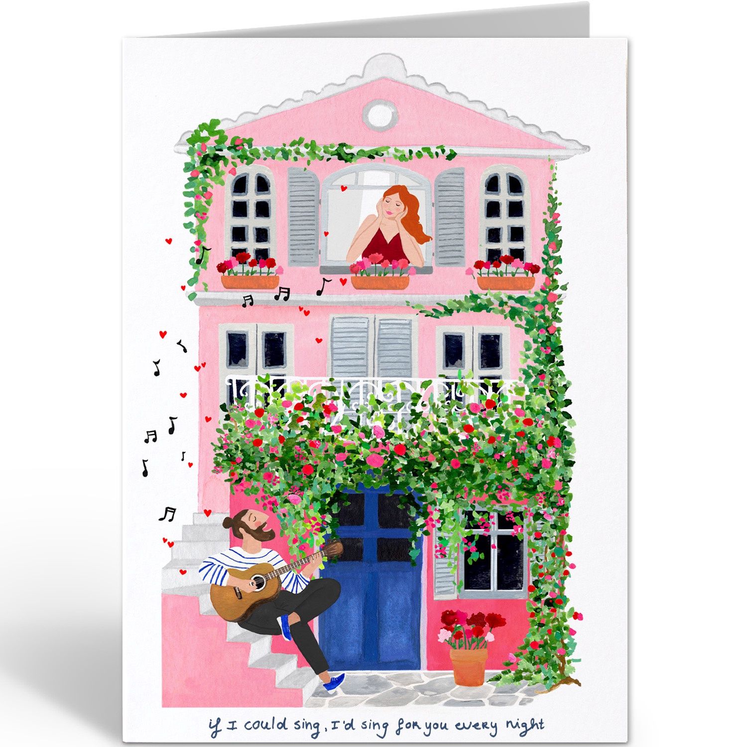 Postcard Love Serenade