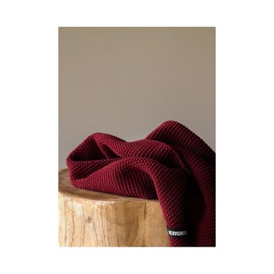 HUMDAKIN Organic Knitted handdoek rosewood
