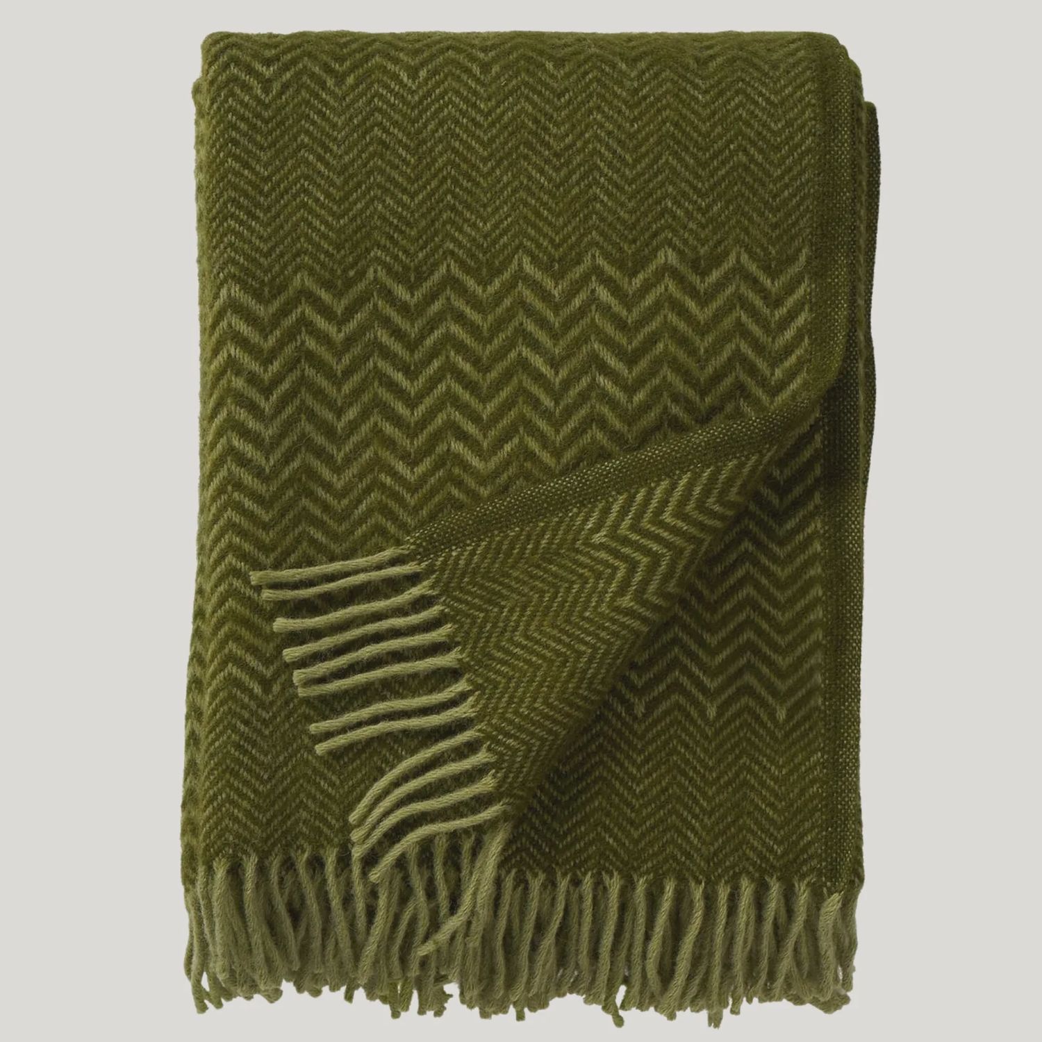 Klippan ZigZag plaid basil