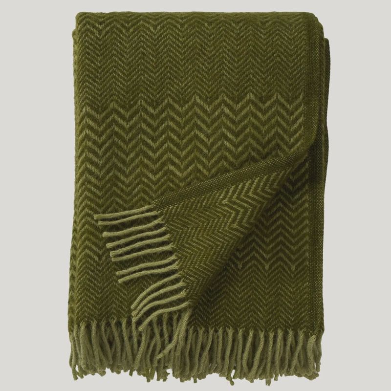 Klippan ZigZag plaid basil