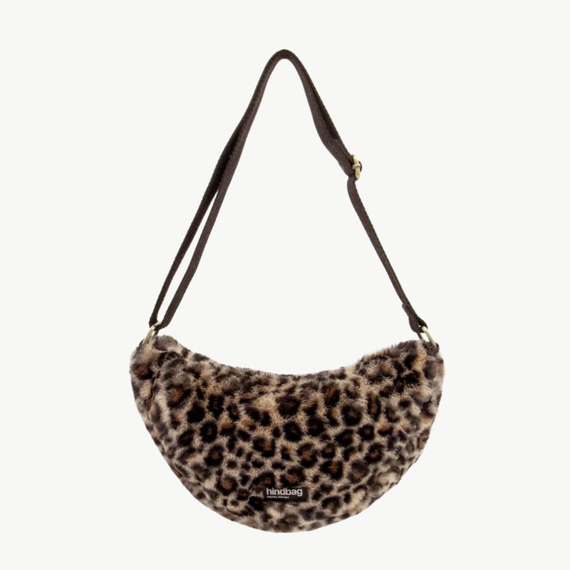 HINDBAG Andrea schoudertas luipaard
