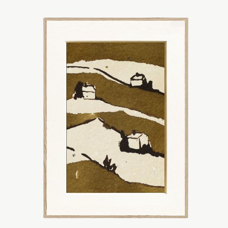 ESTHER SCHUIVENS Green Hills poster 30x42cm