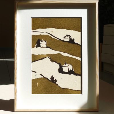 ESTHER SCHUIVENS Green Hills poster 30x42cm