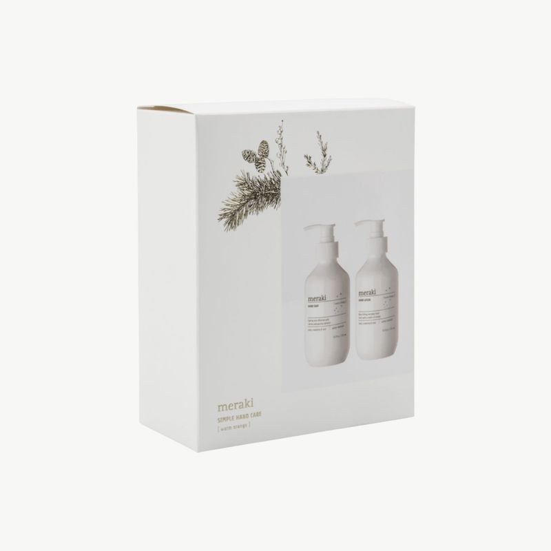 MERAKI Warm Orange handcare giftbox