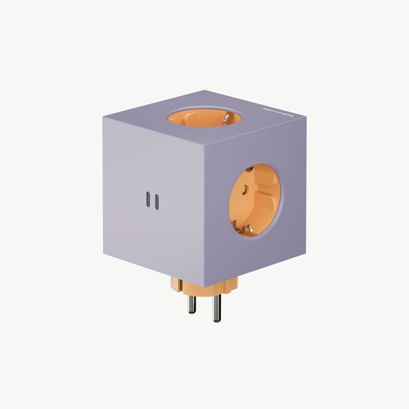 AVOLT Square 2 Bauhaus wandstekker  Lavender Glow