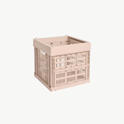 HAY Colour Crate Cube opbergkrat medium powder