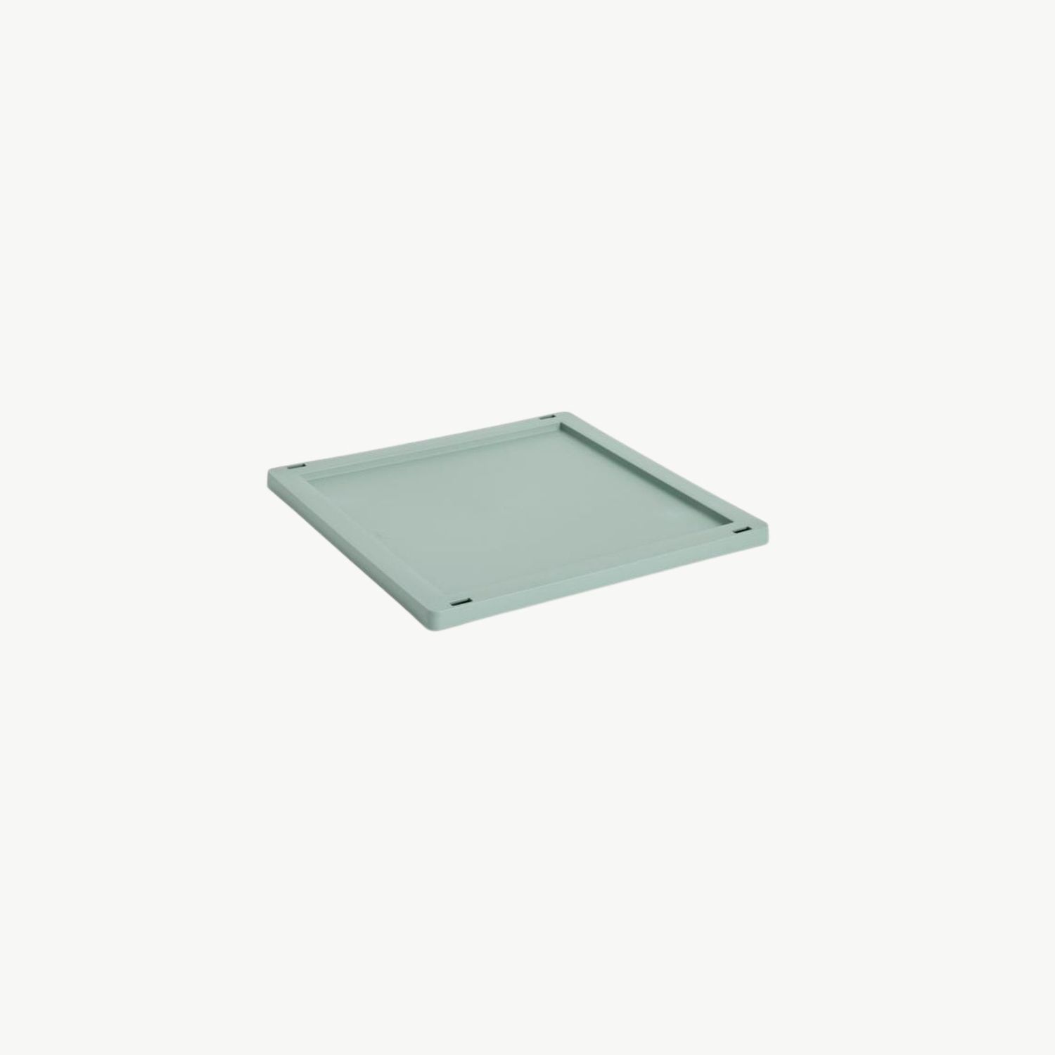 HAY Colour Crate Square / Cube Medium deksel sage green