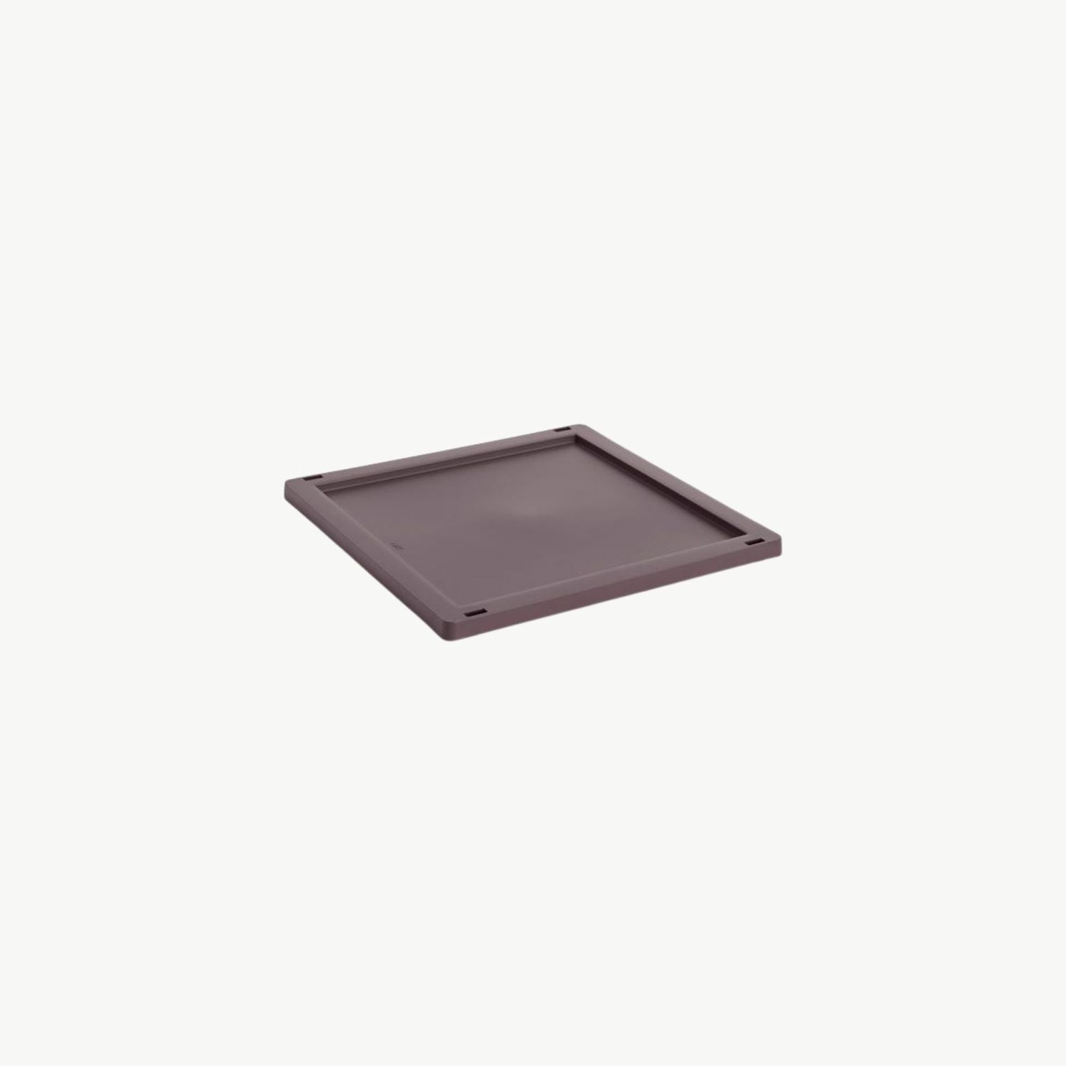 HAY Colour Crate Square / Cube Medium deksel bordeaux