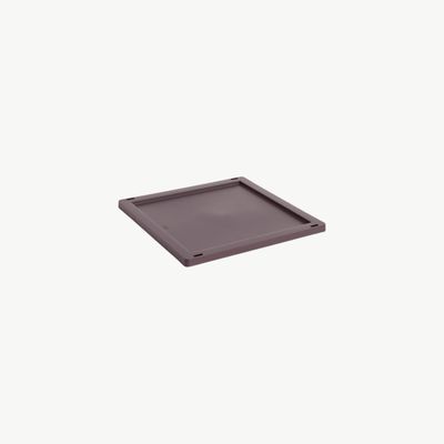 HAY Colour Crate Square / Cube Medium deksel bordeaux