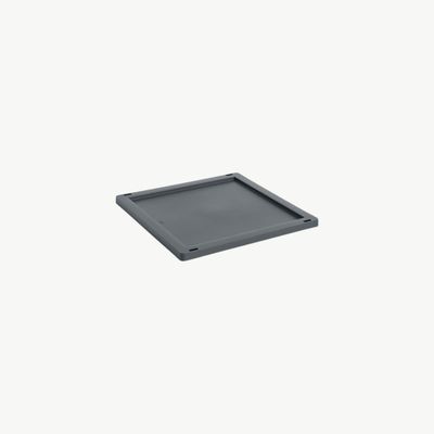 HAY Colour Crate Square / Cube Medium deksel charcoal