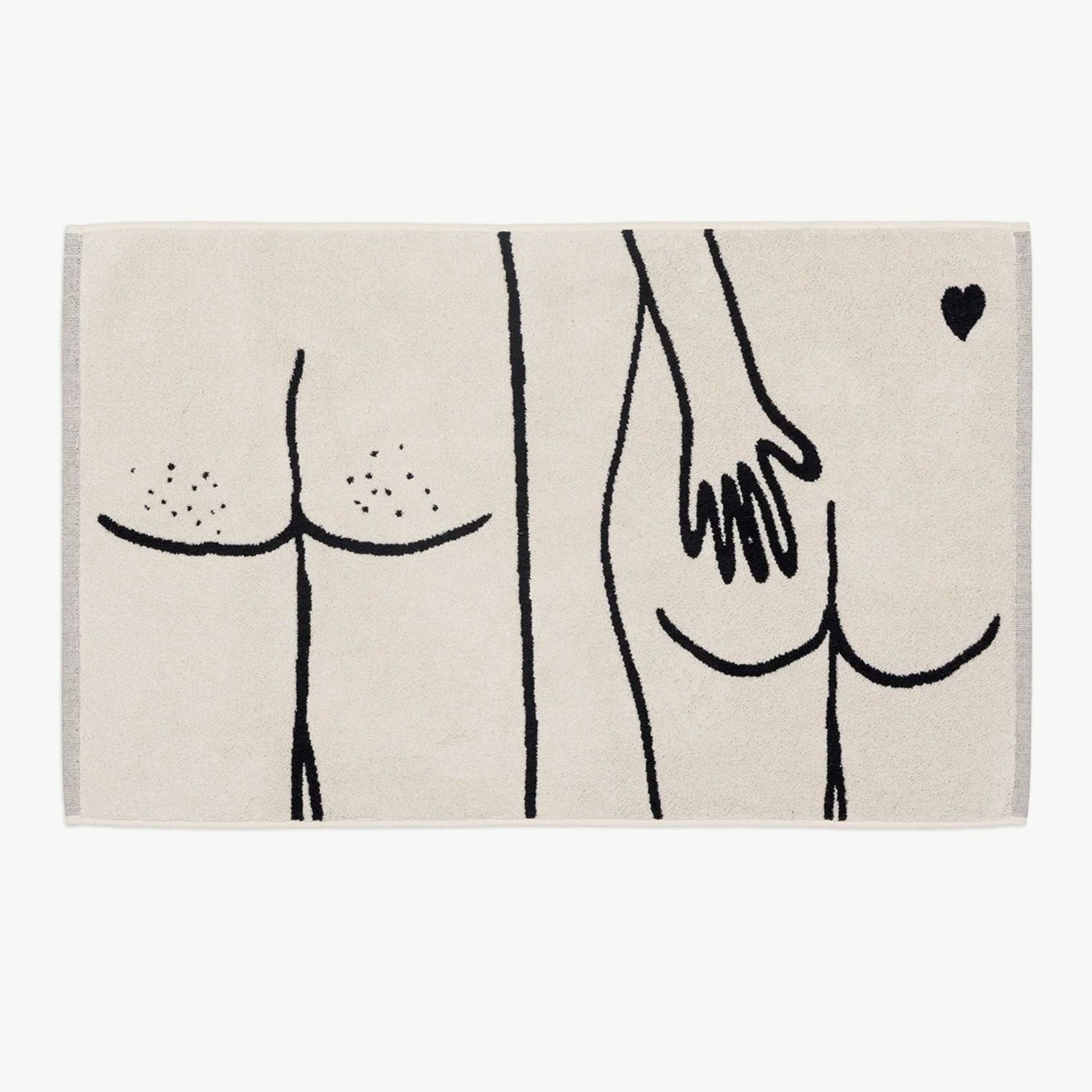 HELEN B Naked Couple Back badmat