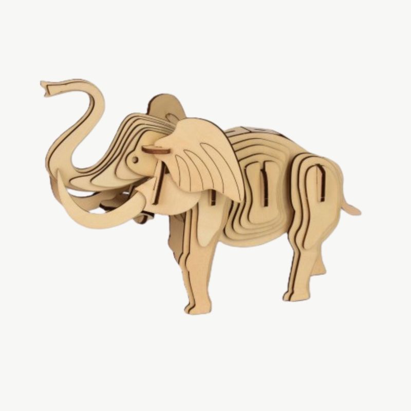 KITCREATIVES bouwpakket Olifant