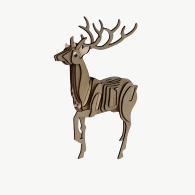 KITCREATIVES bouwpakket Hert