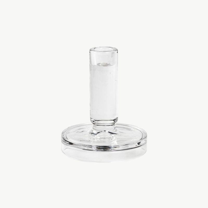 BROSTE CPH Petra kandelaar L clear glass